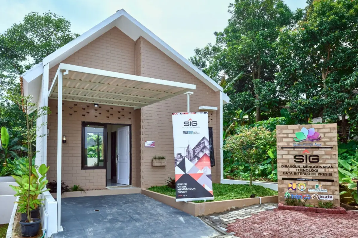 SIG Kenalkan Bata Interlock Presisi, Solusi Bangun Rumah Cepat dan Ramah Lingkungan