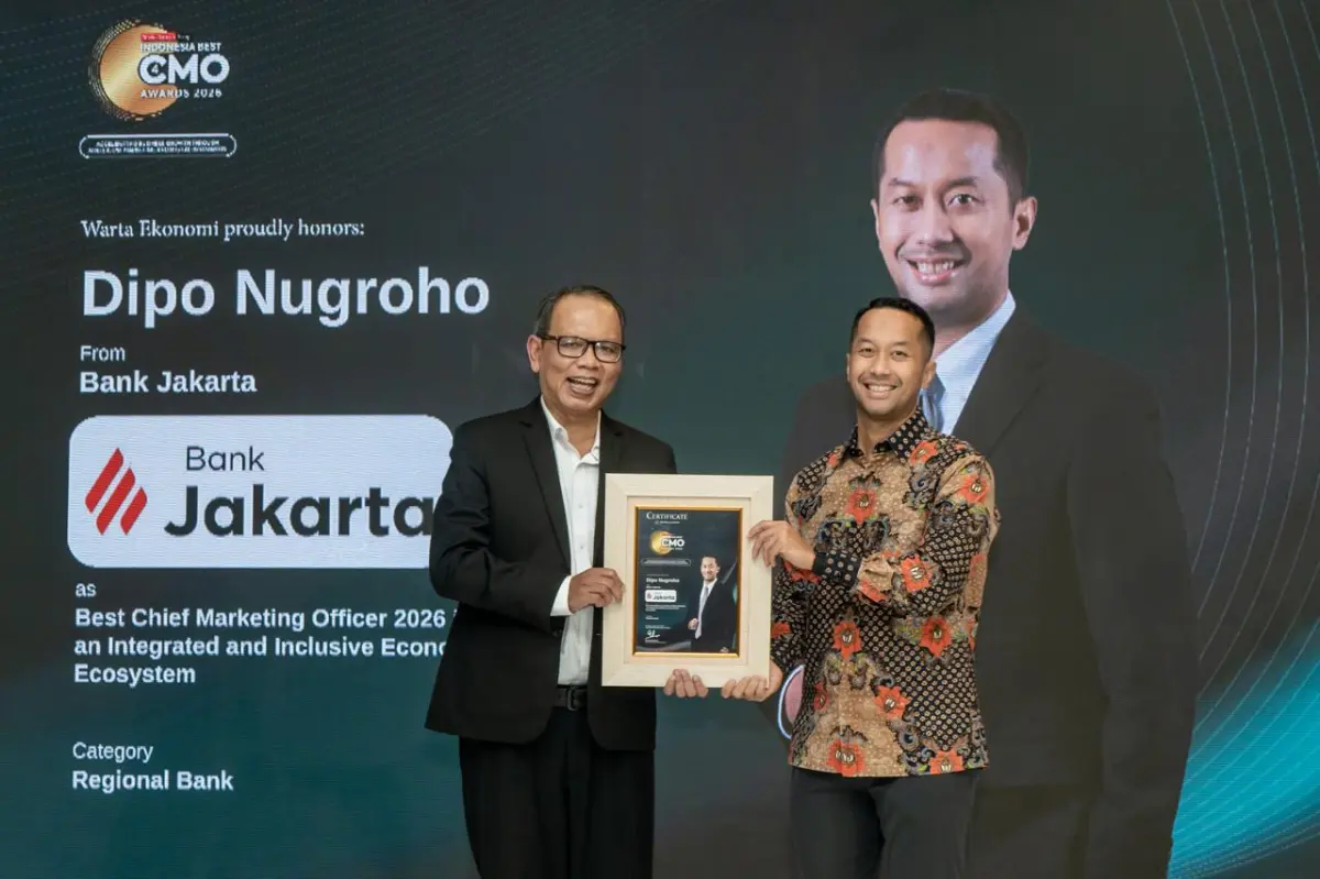 Bank Jakarta Ukir Prestasi di Best CMO Awards 2026