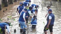 Tanam 5.000 Mangrove, SIG Dorong Pelestarian Ekosistem Pesisir Pantai Bahak