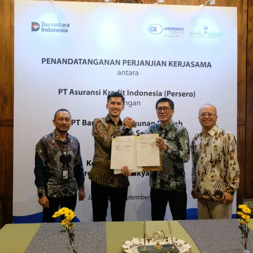 Askrindo dan Bank Kalsel Perkuat Kerja Sama untuk Dorong UMKM Daerah
