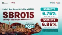 BNI Sekuritas Hadirkan SBR015 di New BIONS, Tawarkan Kupon Minimum hingga 6,85% per Tahun