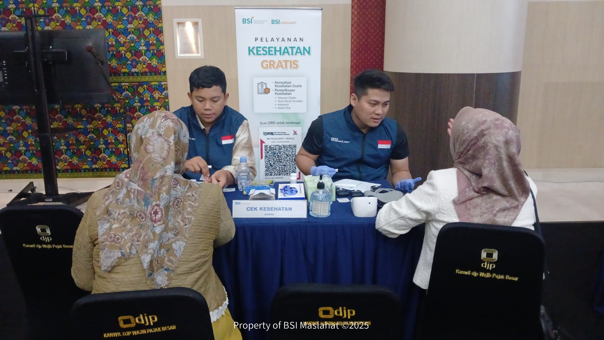 BSI Maslahat Perkuat Komitmen Layanan Sosial Lewat Pemeriksaan Kesehatan Gratis