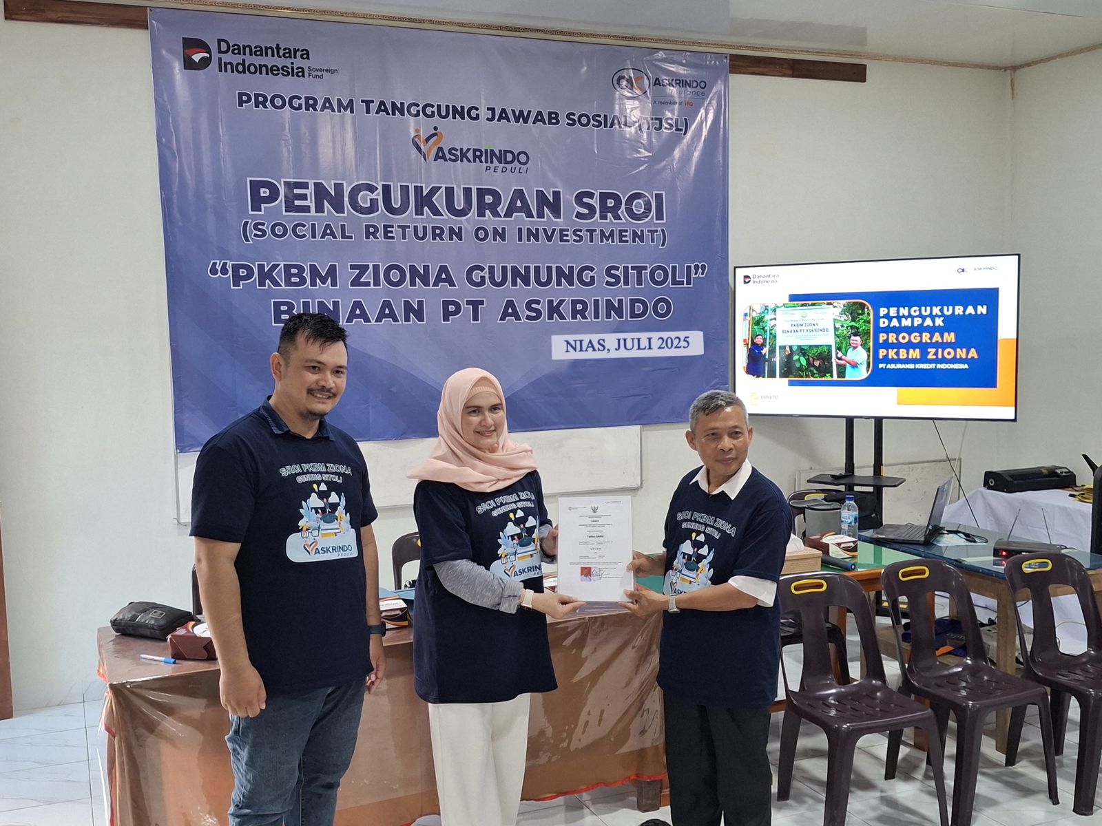 Gelar TJSL, Askrindo Lakukan Pengukuran SROI PKBM di Sumatera Utara