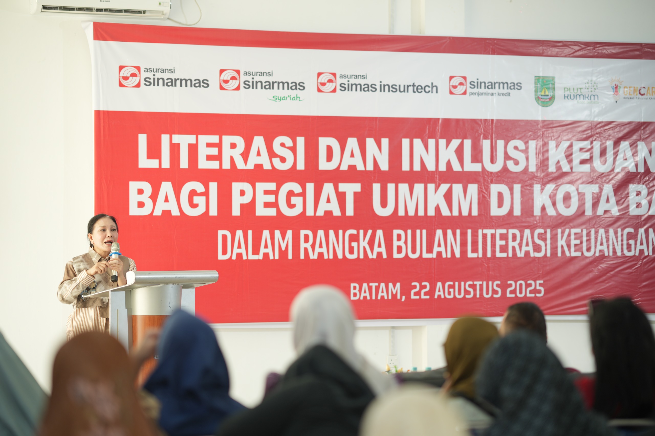 Asuransi Sinar Mas Gelar Literasi Keuangan bagi UMKM di Kota Batam