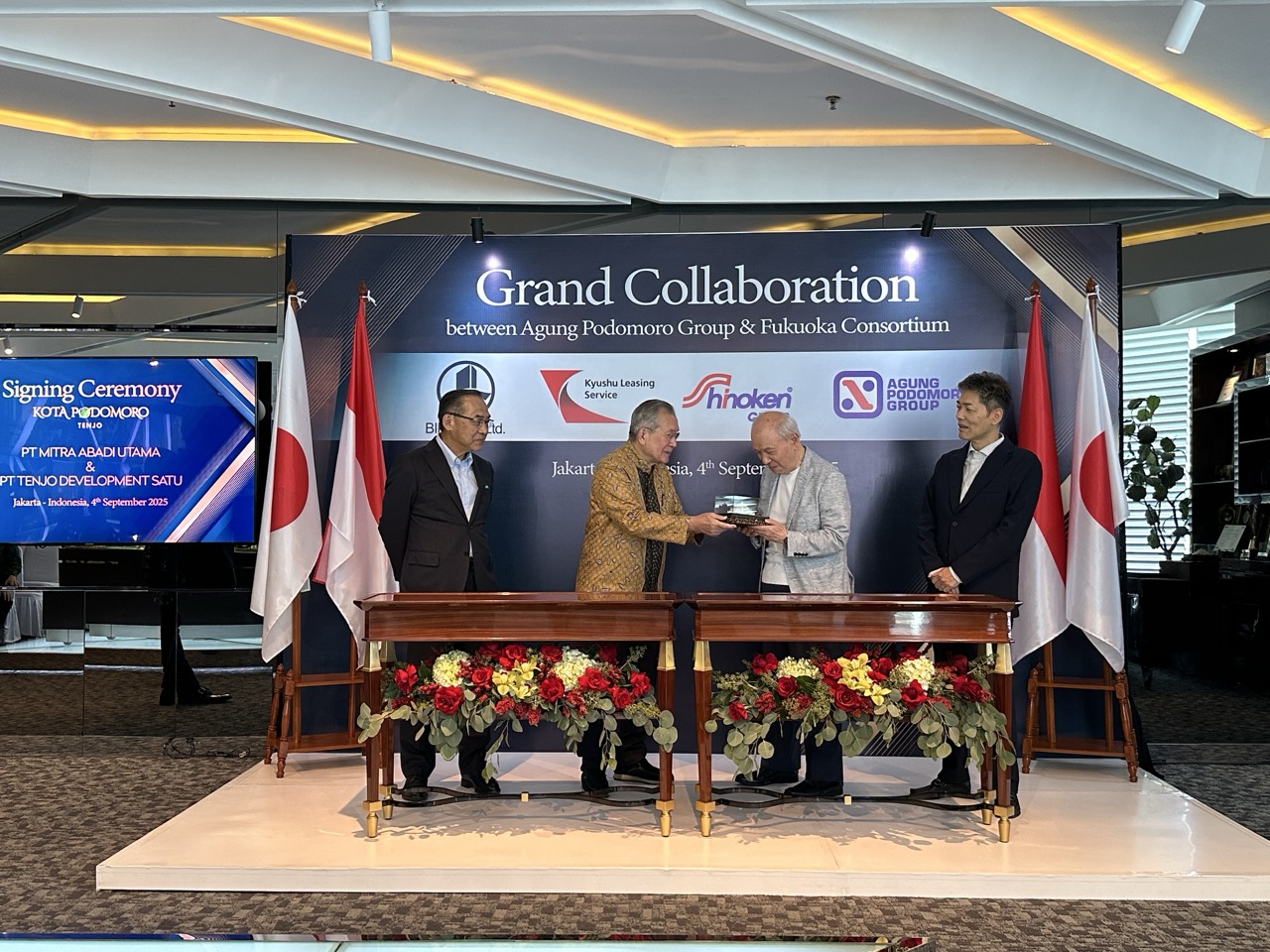 Agung Podomoro Jalin Kerjasama Strategis Dengan Konsorsium Jepang 