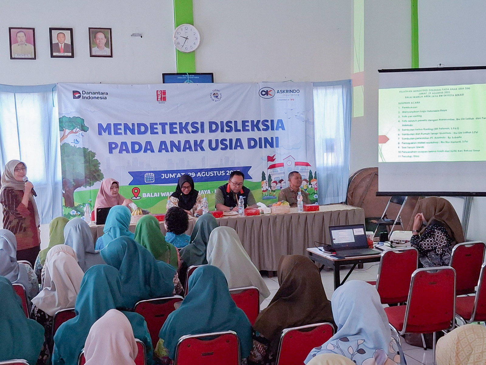 Askrindo Gelar Pelatihan Deteksi Dini Anak Berkebutuhan Khusus untuk Guru PAUD di Kota Bekasi