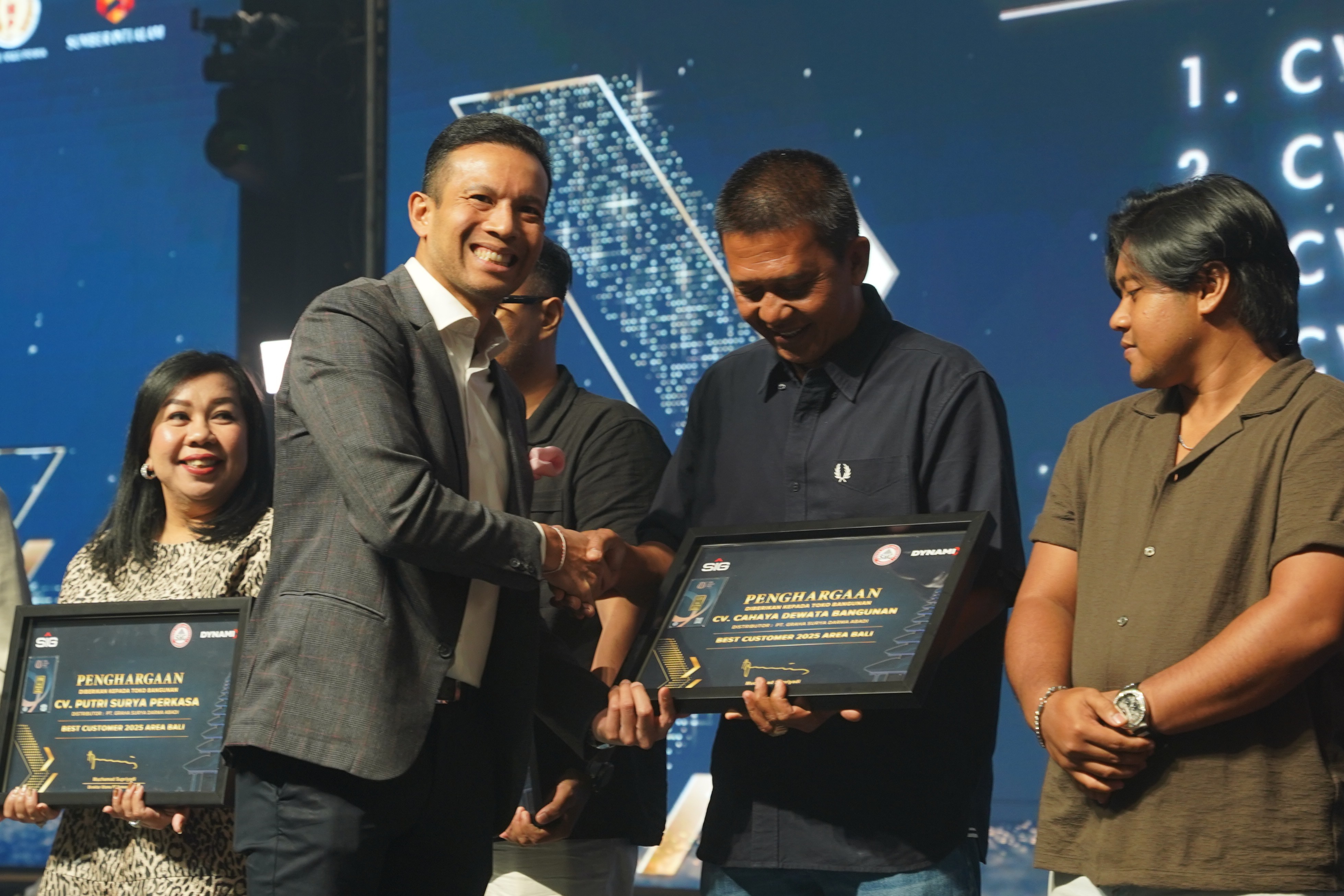 Tiga Tahun Beruntun, Mitra SIG di Badung Raih Best Customer 2025