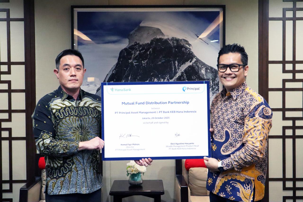 Principal Indonesia Gandeng Hana Bank Perluas Akses Investasi Reksa Dana