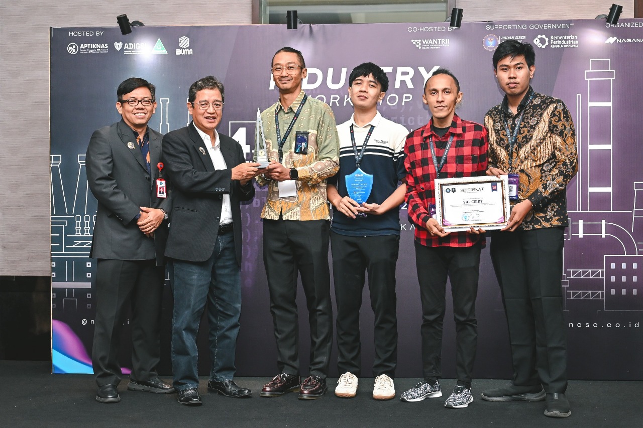 SIG Raih Juara 1 Kompetisi Cybersecurity ICE 4.0 yang Digelar BSSN