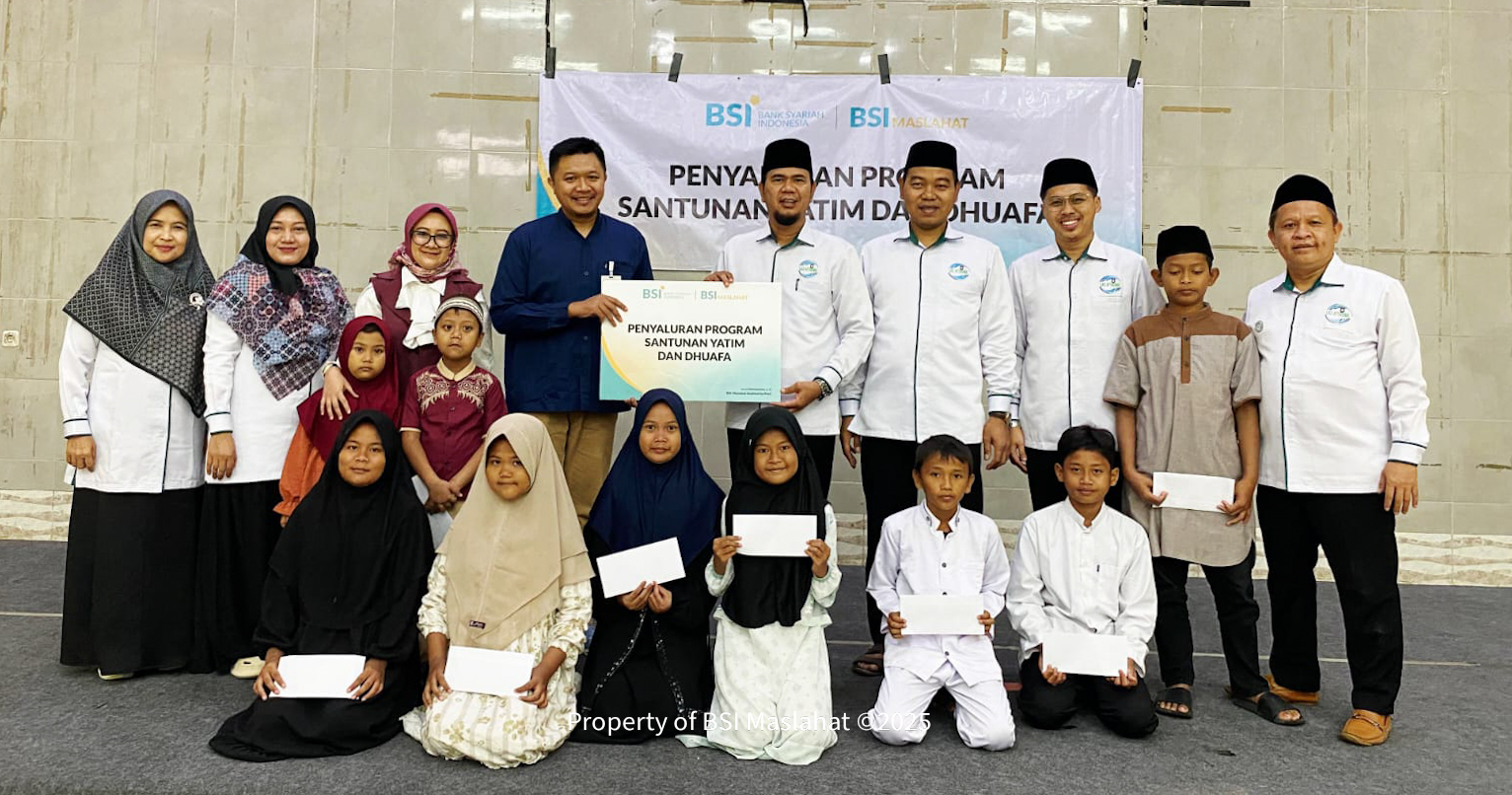 BSI Maslahat dan BSI Hadirkan Kebahagiaan bagi 200 Anak Yatim di Jakarta