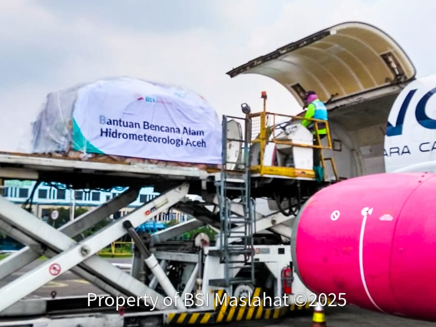 BSI Maslahat dan BSI Kirim Bantuan Kemanusiaan ke Aceh