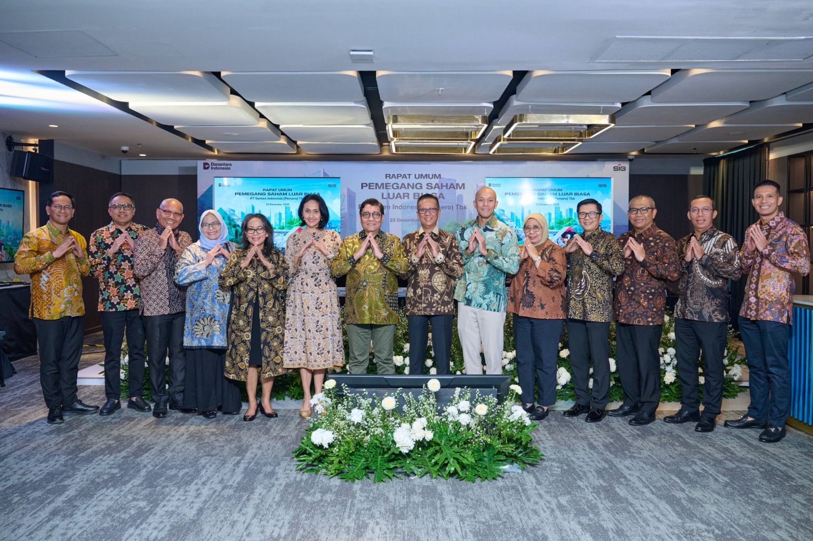 Pemegang Saham Setujui RKAP 2026, SIG Tancap Gas Perkuat Efisiensi dan Transformasi