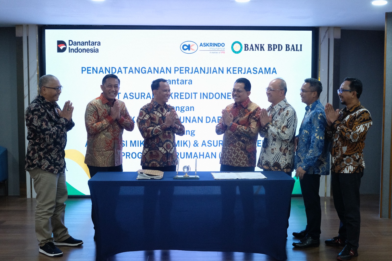 Bank BPD Bali Perkuat Pelindungan Nasabah Melalui Kolaborasi Strategis KPP dan Asuransi Mikro bersama Askrindo