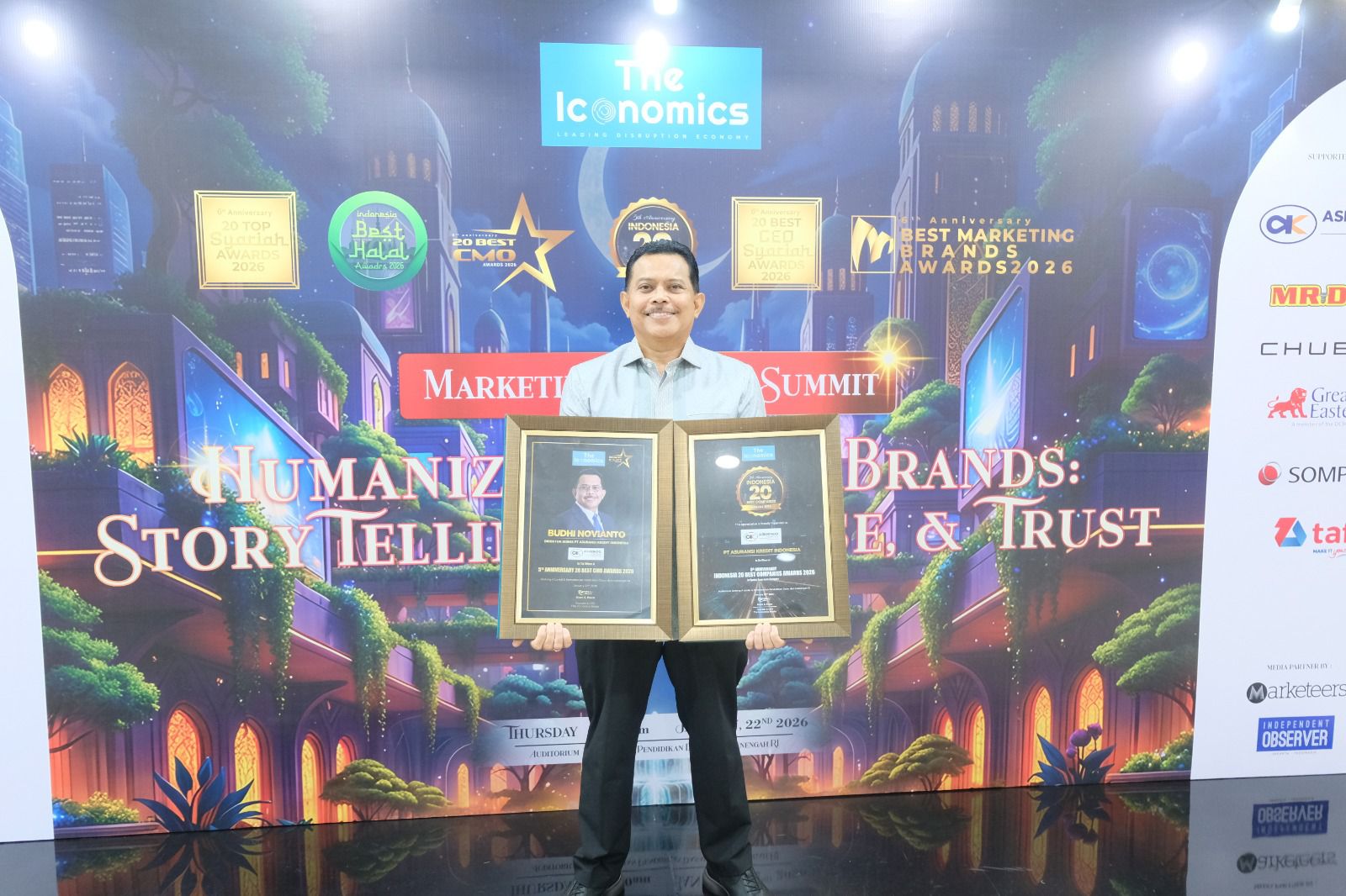 Askrindo Raih Best Companies Award 2026 dan Best CMO 2026, Perkuat Kinerja dan Strategi Bisnis