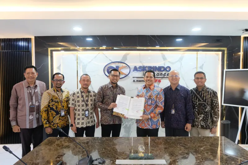 Askrindo Perkuat Sinergi dengan Bank Kalsel, Tangkap Momentum Pertumbuhan Sektor Konstruksi Daerah