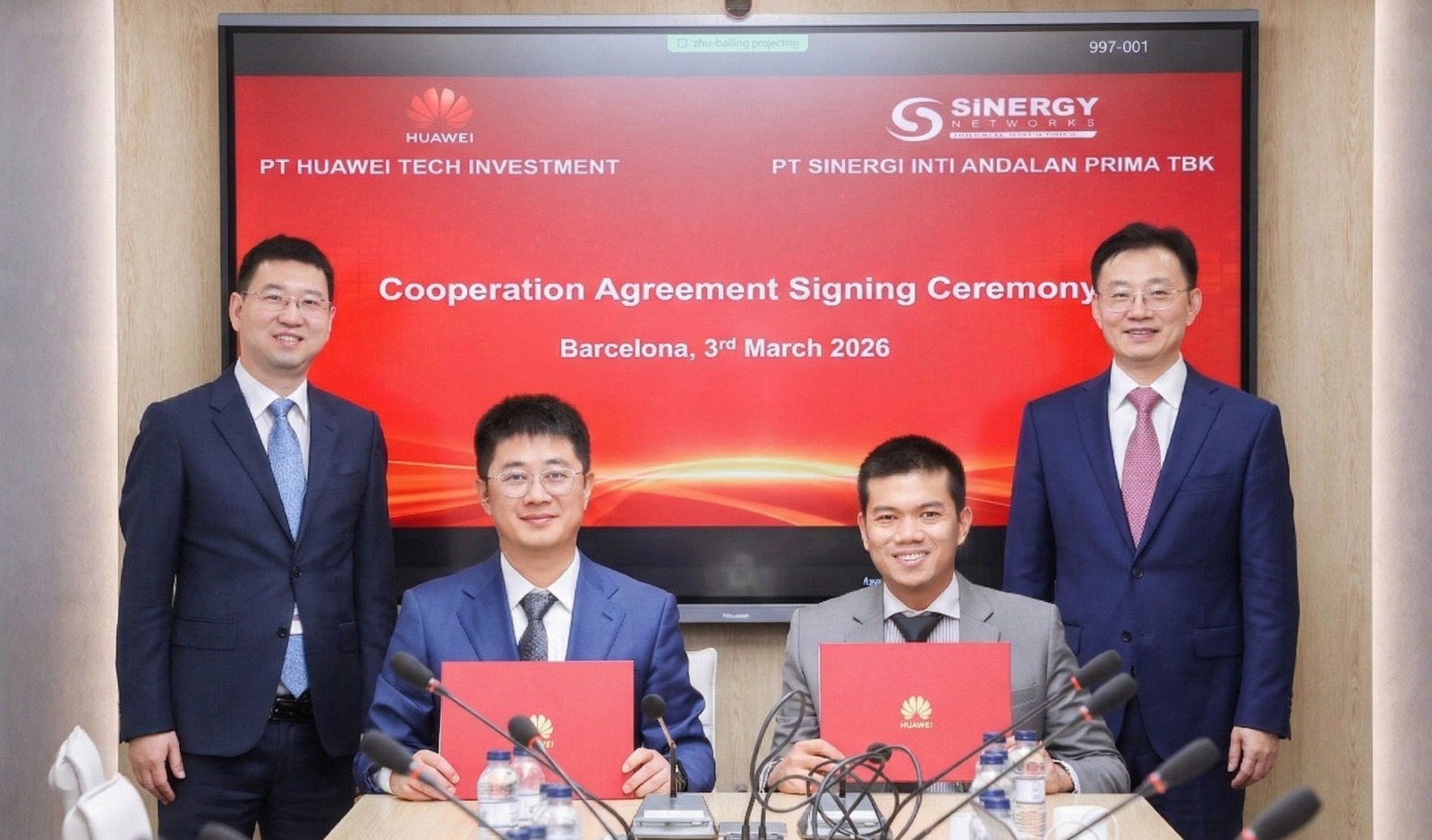 INET dan Huawei Teken Kerja Sama Strategis Bangun Backbone Digital Laut-ke-Darat Indonesia