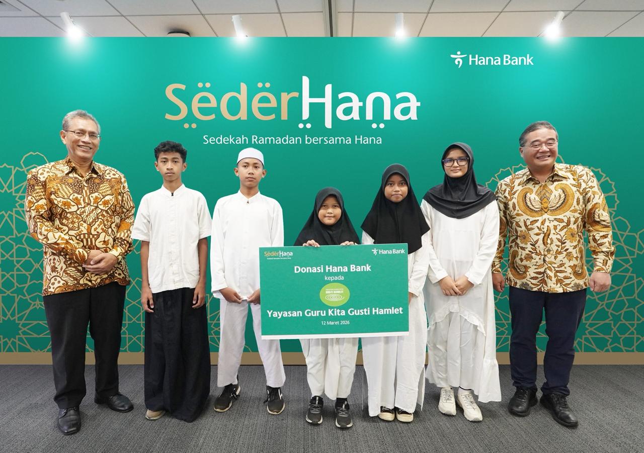 Lewat SederHana, Hana Bank Berbagi Donasi Ramadan dan Edukasi Keuangan
