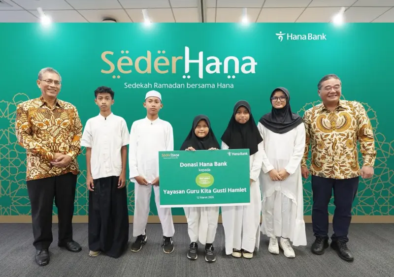 Lewat SederHana, Hana Bank Berbagi Donasi Ramadan dan Edukasi Keuangan