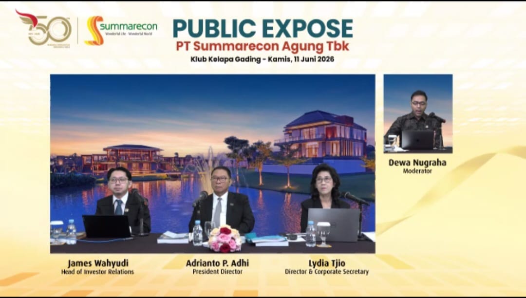 RUPS Setujui Dividen Rp82,54 Miliar, SMRA Tebar Rp5 per Saham