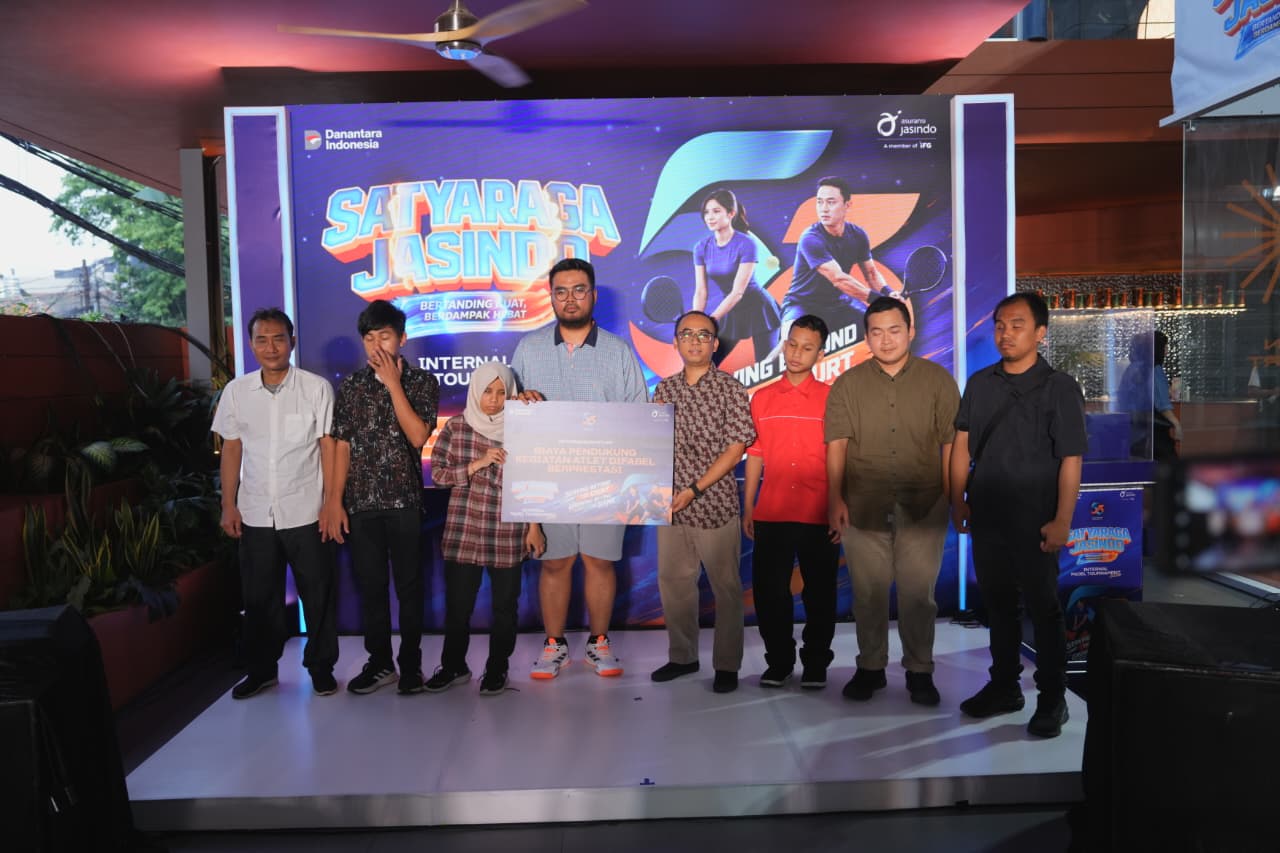 Jasindo Dukung Atlet Para Games lewat Turnamen Padel