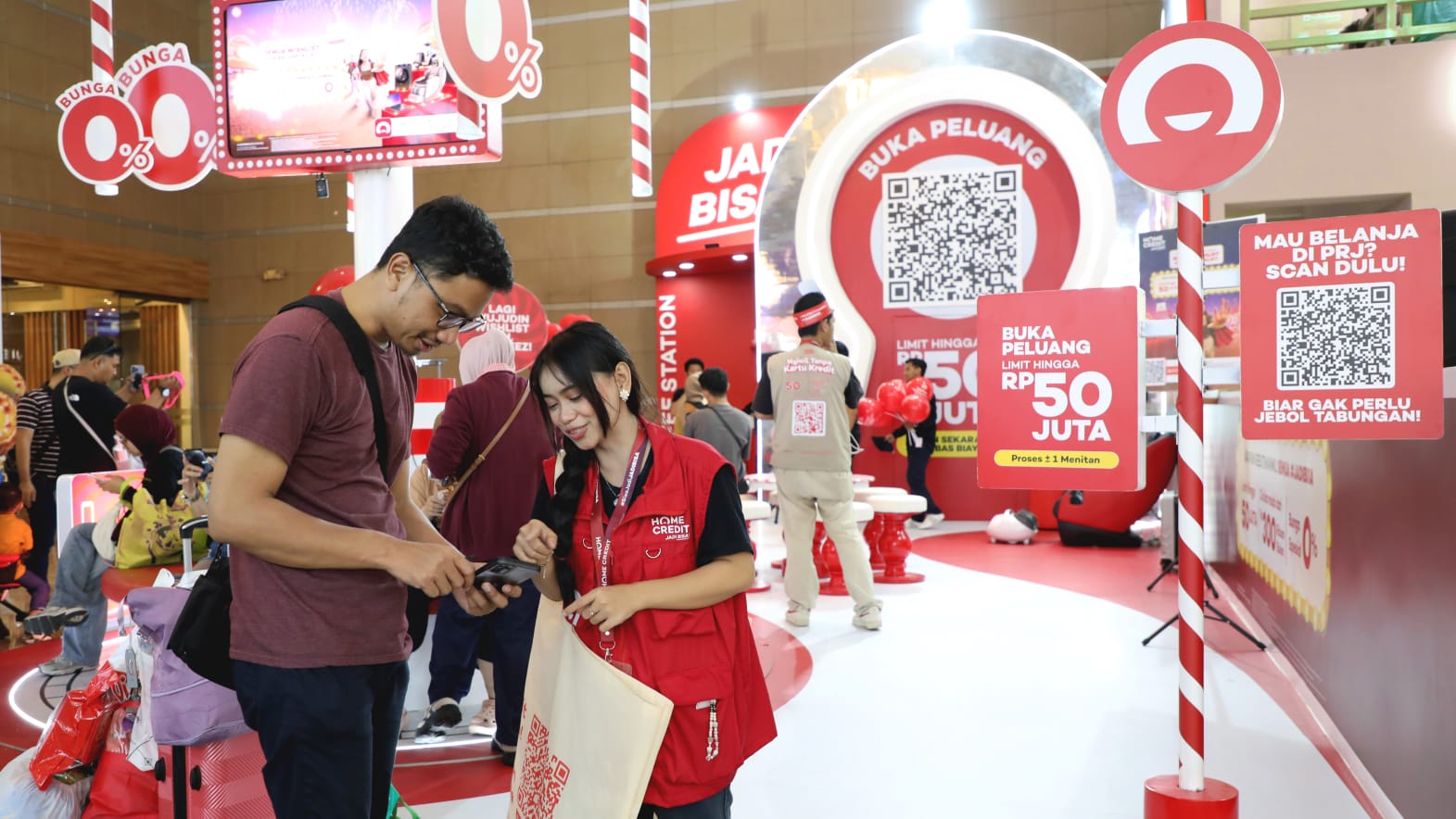 Home Credit Indonesia Kembali Hadir di Jakarta Fair Kemayoran 2026