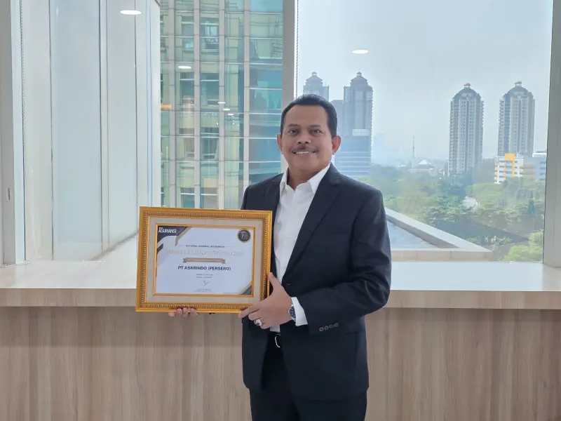 Askrindo Raih Penghargaan Market Leader Asuransi Umum Nasional 2026